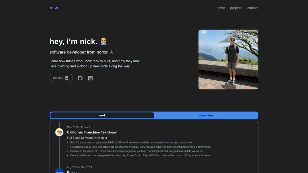 Personal Website