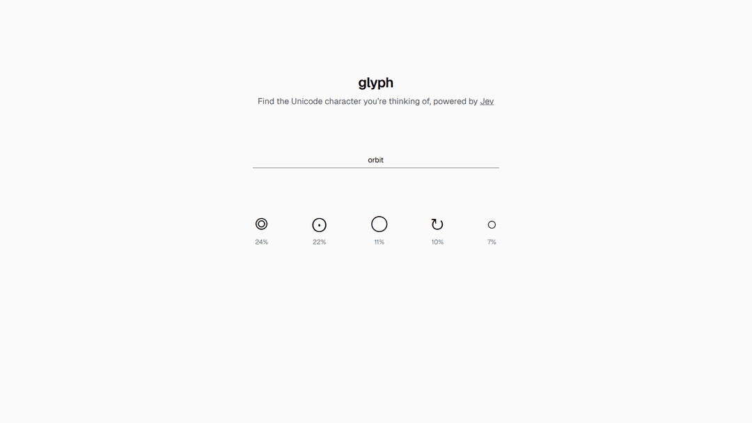Glyph